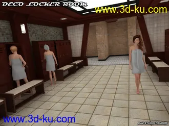 3D打印模型Deco Locker Room的图片