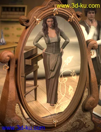 3D打印模型Deco Mirror的图片