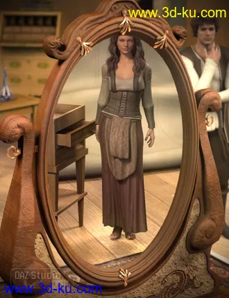 3D打印模型Deco Mirror的图片