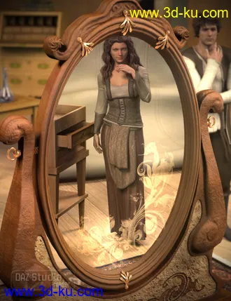 3D打印模型Deco Mirror的图片