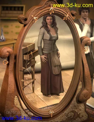 3D打印模型Deco Mirror的图片