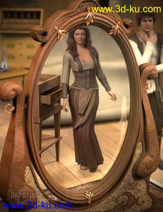 3D打印模型Deco Mirror的图片