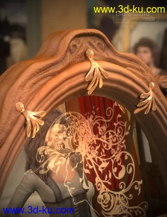 3D打印模型Deco Mirror的图片