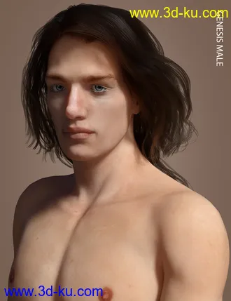 3D打印模型Deepsea Adam HD for Genesis through Genesis 8的图片
