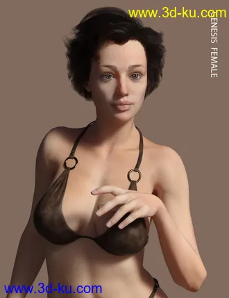 3D打印模型Deepsea Eve HD for Genesis through Genesis 8的图片
