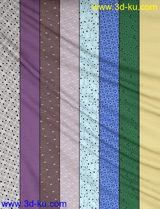 Delicate Cotton Shaders for Iray模型的图片1