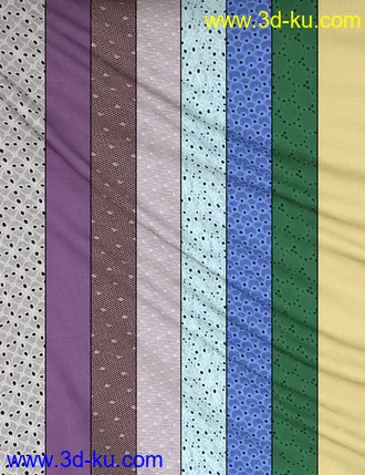 3D打印模型Delicate Cotton Shaders for Iray的图片