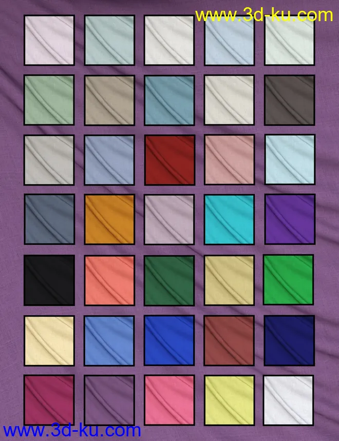 Delicate Cotton Shaders for Iray模型的图片2