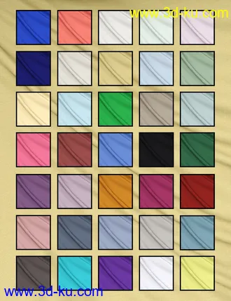 3D打印模型Delicate Cotton Shaders for Iray的图片