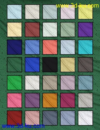 3D打印模型Delicate Cotton Shaders for Iray的图片