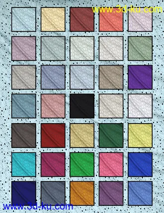 3D打印模型Delicate Cotton Shaders for Iray的图片