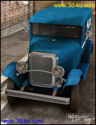 3D打印模型Delivery Sedan and Wagon 1930的图片