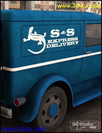 3D打印模型Delivery Sedan and Wagon 1930的图片