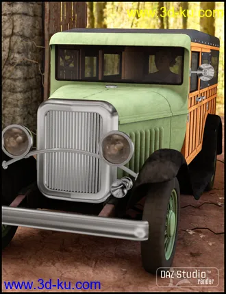 3D打印模型Delivery Sedan and Wagon 1930的图片