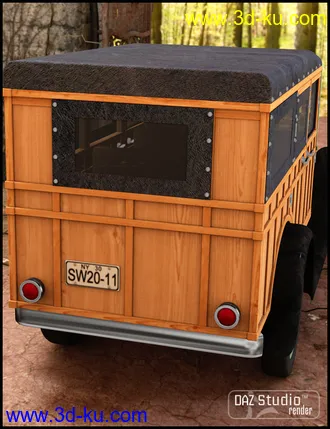 3D打印模型Delivery Sedan and Wagon 1930的图片