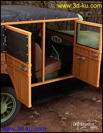 3D打印模型Delivery Sedan and Wagon 1930的图片