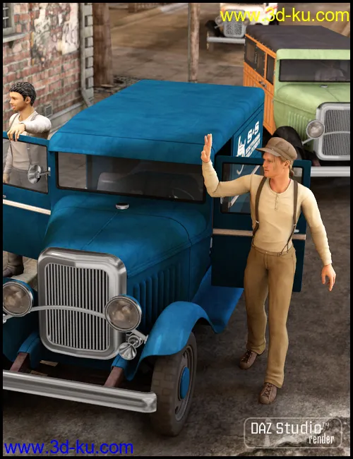 Delivery Sedan and Wagon 1930模型的图片11