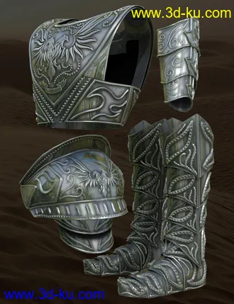 3D打印模型Desert Paladin for Genesis的图片