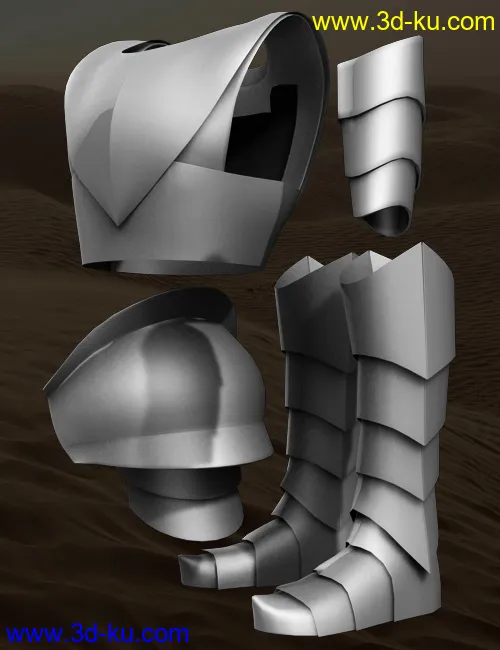 Desert Paladin for Genesis模型的图片3