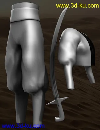 3D打印模型Desert Paladin for Genesis的图片