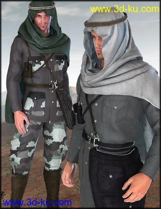 3D打印模型Desert Pathfinder Textures的图片