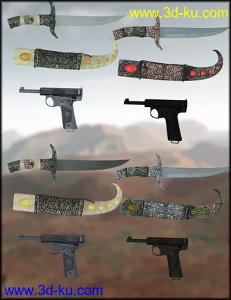 3D打印模型Desert Pathfinder Textures的图片