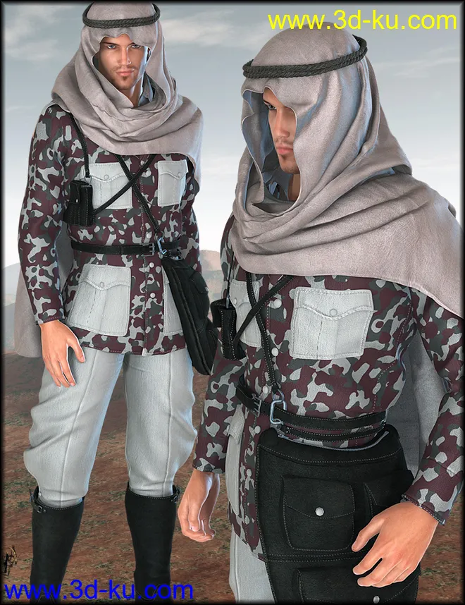 Desert Pathfinder Textures模型的图片4