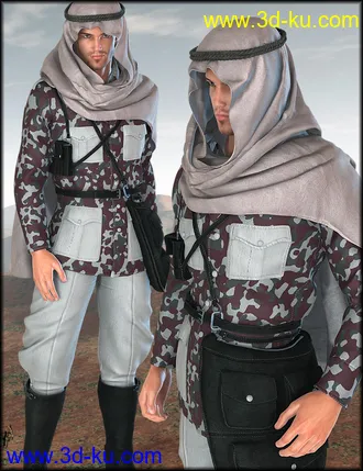 3D打印模型Desert Pathfinder Textures的图片