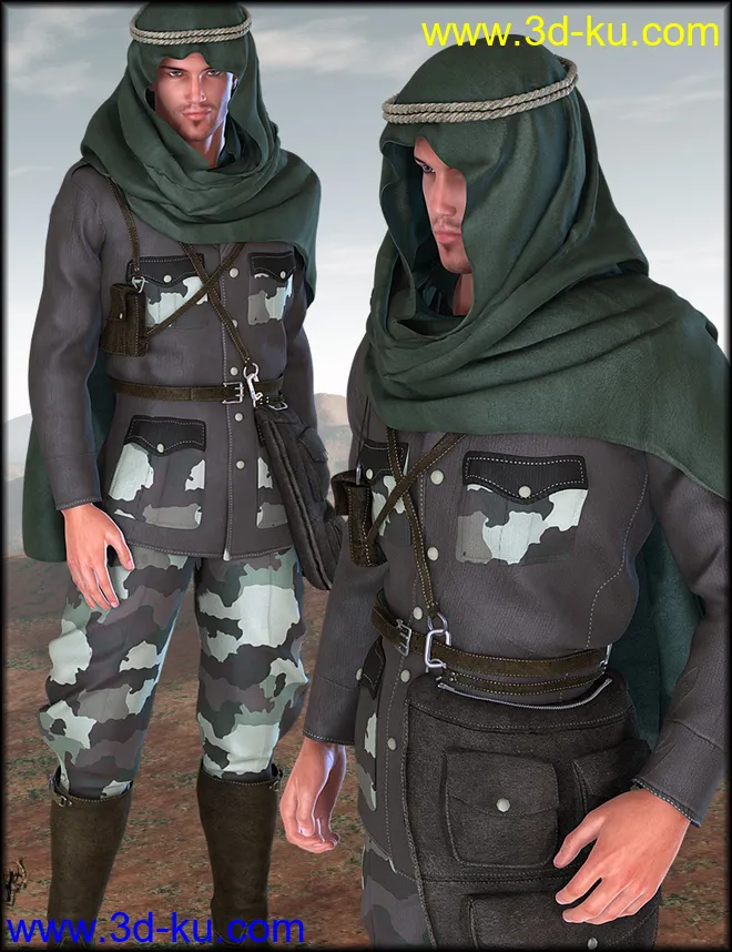 Desert Pathfinder Textures模型的图片5