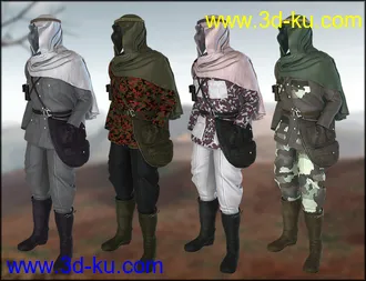 3D打印模型Desert Pathfinder Textures的图片