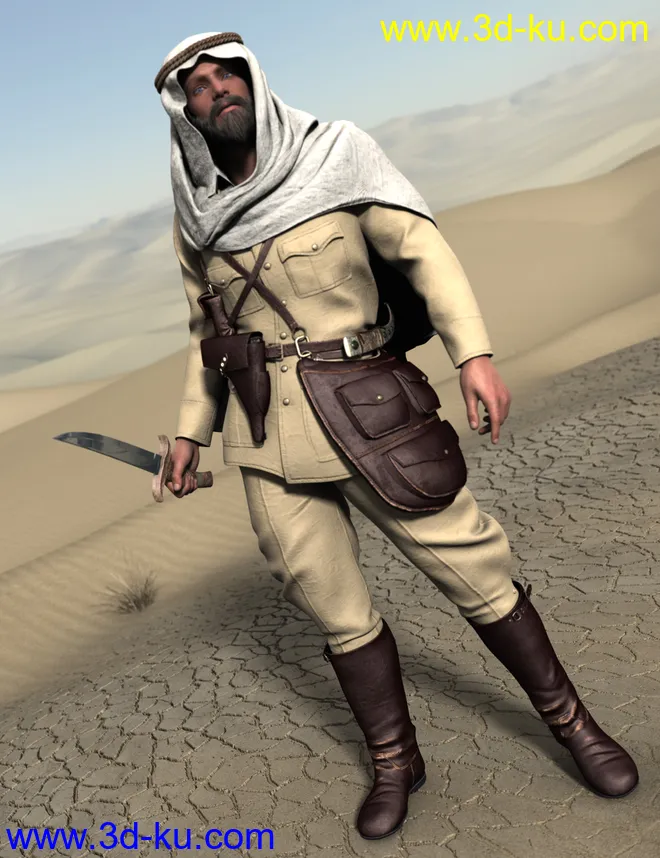 Desert Pathfinders for Genesis 2 Male(s)模型的图片1