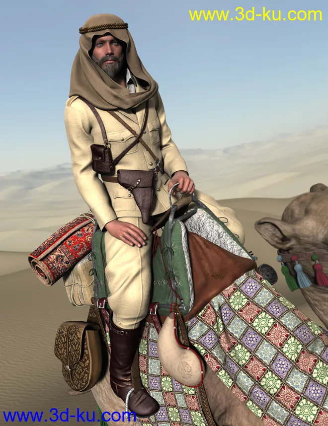 Desert Pathfinders for Genesis 2 Male(s)模型的图片2