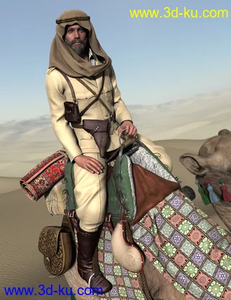 3D打印模型Desert Pathfinders for Genesis 2 Male(s)的图片