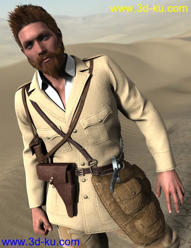Desert Pathfinders for Genesis 2 Male(s)模型的图片4