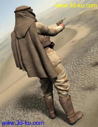 3D打印模型Desert Pathfinders for Genesis 2 Male(s)的图片