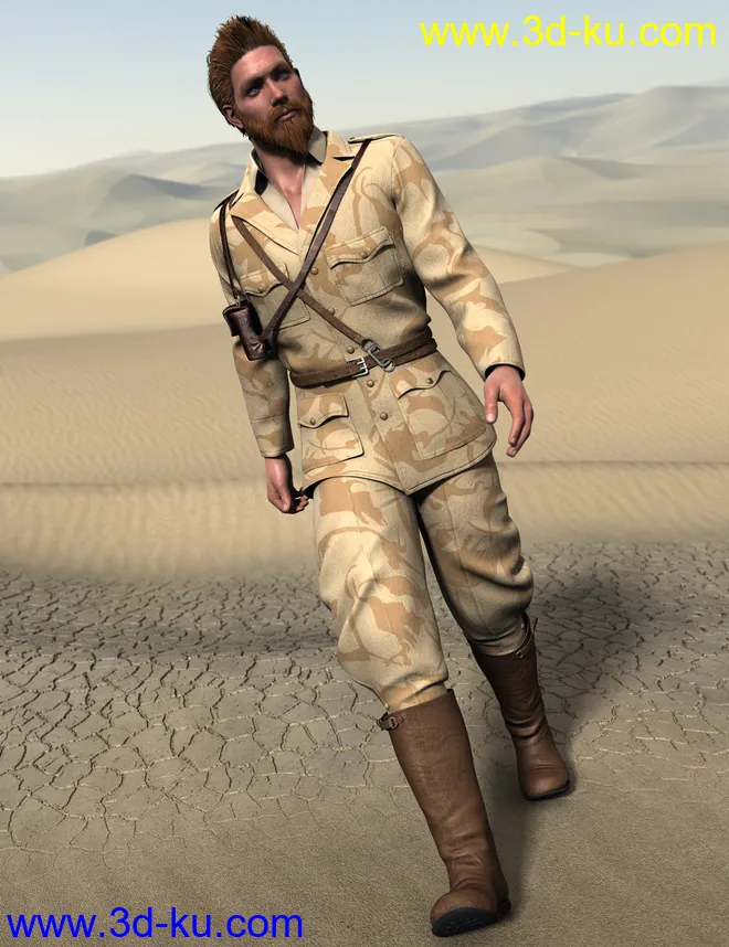 Desert Pathfinders for Genesis 2 Male(s)模型的图片7