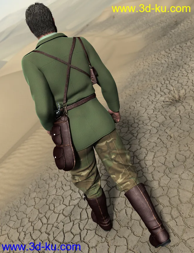 Desert Pathfinders for Genesis 2 Male(s)模型的图片8
