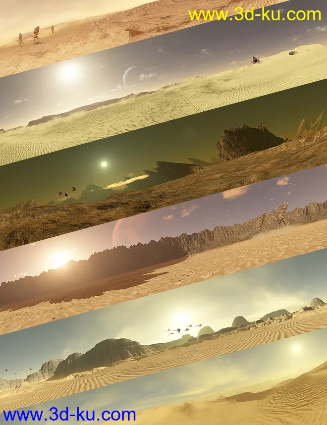 Desert Planet 360模型的图片1