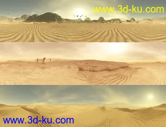 3D打印模型Desert Planet 360的图片