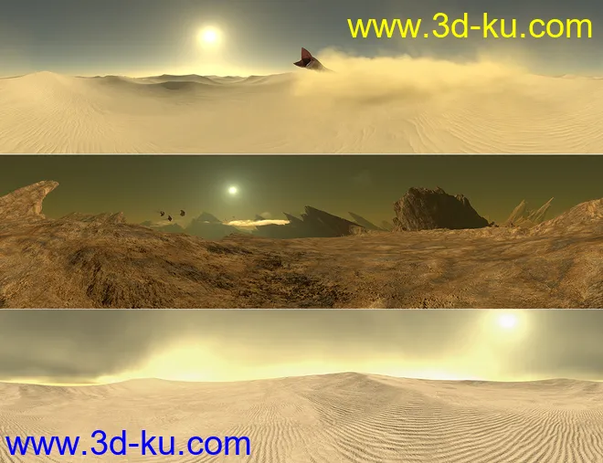 Desert Planet 360模型的图片3