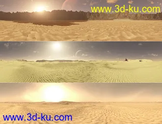 3D打印模型Desert Planet 360的图片