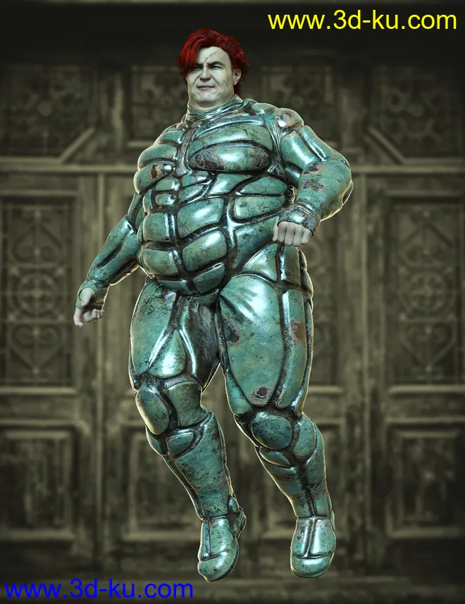 Desert Suit for Genesis 8 Male模型的图片3