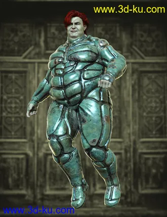 3D打印模型Desert Suit for Genesis 8 Male的图片