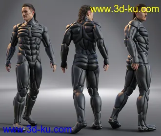 3D打印模型Desert Suit for Genesis 8 Male的图片