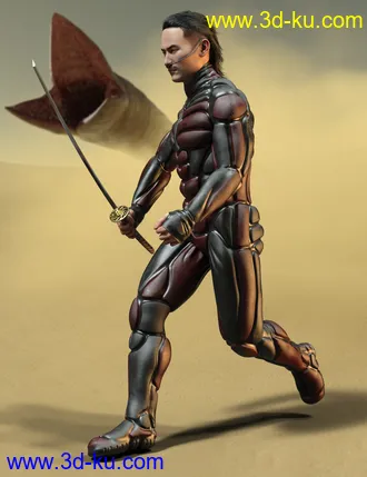 3D打印模型Desert Suit for Genesis 8 Male的图片