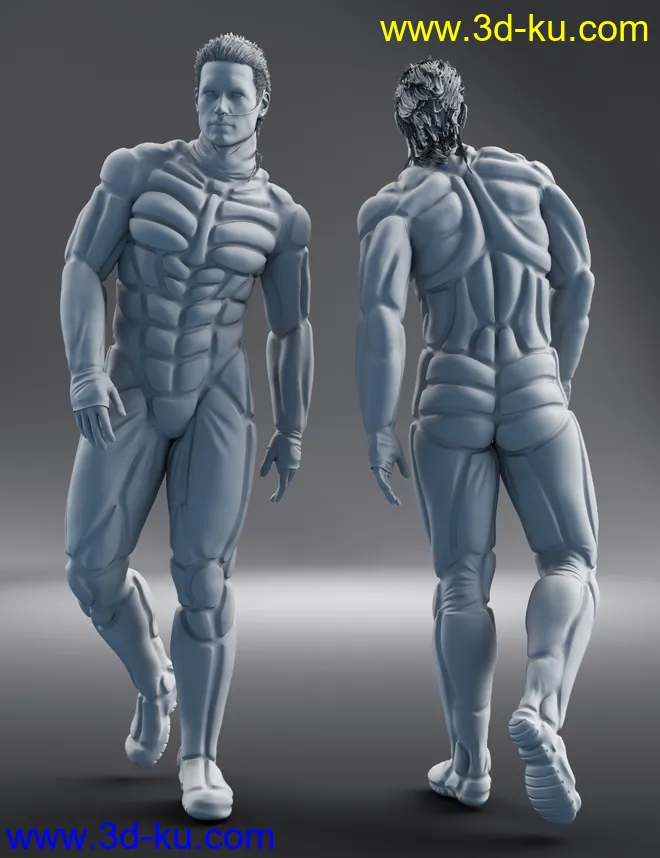Desert Suit for Genesis 8 Male模型的图片9