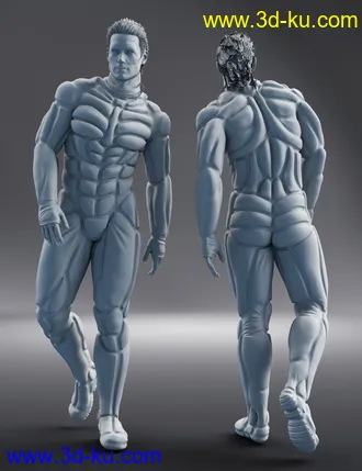 3D打印模型Desert Suit for Genesis 8 Male的图片