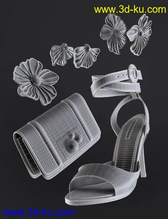 3D打印模型dForce AJC That Summer Day Outfit For Genesis 8 Females的图片