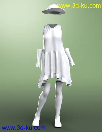 3D打印模型dForce Boho Days Outfit for Genesis 8 Female(s)的图片