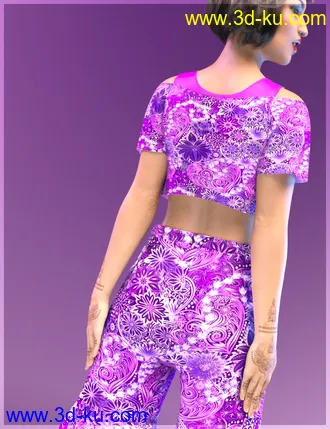 3D打印模型dForce CathyJo Outfit for Genesis 8 Female(s)的图片